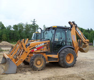 R&eacute;tro excavateur